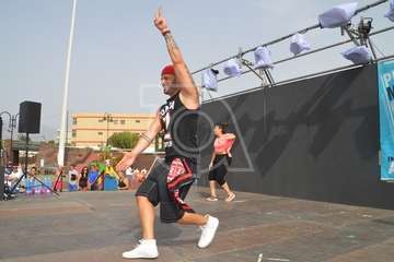 Clases magistrales de Zumba y Body Combat en Melenara (Foto TA)